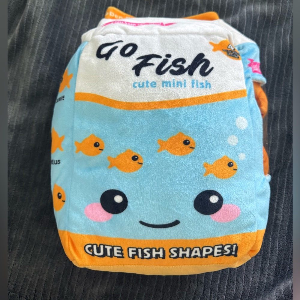 Go Fish fleece plush toy